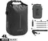 Rhinowalk Bike Front Fork Waterproof Bag, 4L Pannier Saddle Bag for E-Scooter Mountain Bike Accessories, Black