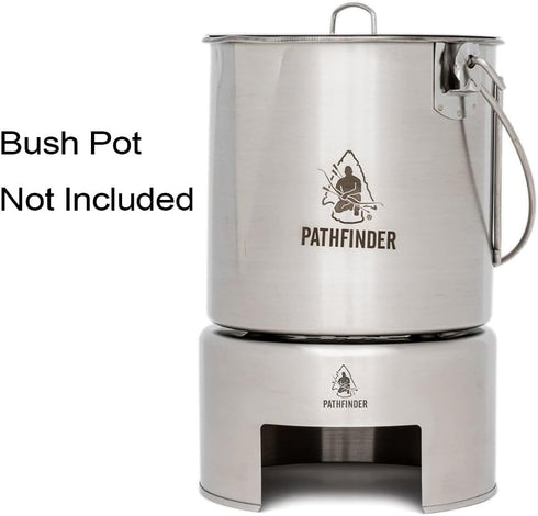 The Pathfinder School Stainless Steel Pot and Pan Stove