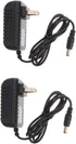 balacoo Power LED Plug DC Adapter - 12V Power Supply for Aquarium LED Lights, 2pcs