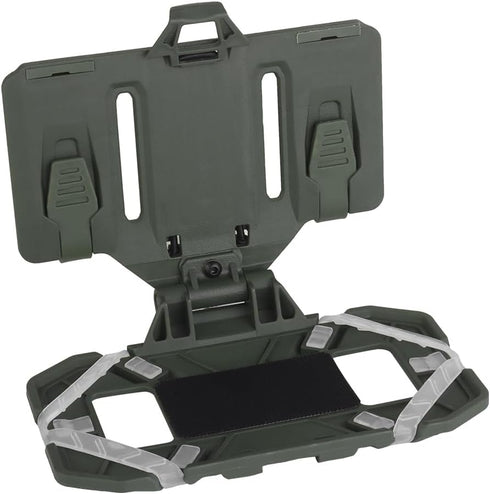 Tactical Vest Phone Holder, Molle Mount, Universal Chest Phone Board Carrier for Outdoor Hunting Game, OD Green