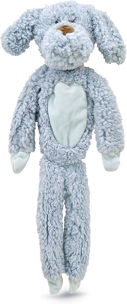 Pet Aroma Dog Fleece Flattie Assorted Colors and Styles Dog Toy - 19in