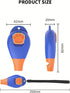Dog Training Clicker with Whistle and Wrist Strap - Positive Reinforcer for Puppy and Adult Dogs (Blue)