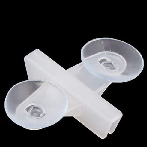 Plastic Aquarium Fish Tank Breeding Separator, Glass Suction Cup Divider Sheet Holder Clip, 8Pcs Clear