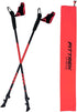 Nordic Walking Poles for Men Women - 2 Pack Aluminum Sticks, Ergonomic Grip, Adjustable Ultralight for Hiking, Camping