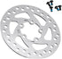 Hydraulic Disc Brake Caliper with Adapter and 120mm Disc Rotor for M365 Pro Electric Scooter