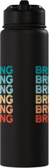Beer Brewing Gift Idea Homebrewing Craftbeer Retro Graphic Homebrewing Winemaking Brewery Craftbeer Hop Stainless Steel