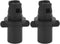 Qiilu Inflatable Pump Adaptor, Black Plastic Kayak Air Valve Connector for Surfboard Inflation