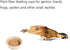 Paper Gecko Feeding Cups - 0.5oz Small Bowls for Reptiles, 100 Pack for Crested Gecko and Spiders