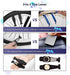 YBEKI NAMUCUO Bike Repair Tool Kits, Bicycle Tool Set with Saddle Bag and Multi-tool Chain Tool
