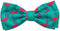 Huxley & Kent Pet Bow Tie for Dogs & Cats - Adjustable Collar Accessory for Holidays & Celebrations, Flamingo, Small