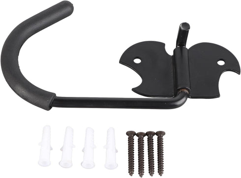 Garage Bike Rack Wall Mounted Storage Rack, Mountain Bike 90 Degree Hook Storage System for Indoor Sheds