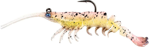 Generic Fishing Lure ps35 Soft Plastic Shrimp 3.5 Inch Prerigged Color # 10