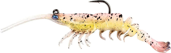Generic Fishing Lure ps35 Soft Plastic Shrimp 3.5 Inch Prerigged Color # 10