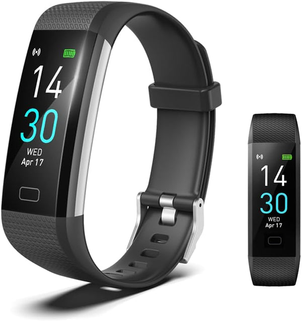 Fitness Tracker with Heart Rate Monitor, Step Counter, Smart Watch, Sleep Monitor, IP68 Health Tracker