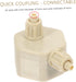 Bottle Caps Quick Diffuser Aquatainer Air, 2pcs Portable Generator Bottle Aquarium Air Carbon Dioxide Reactor Parts