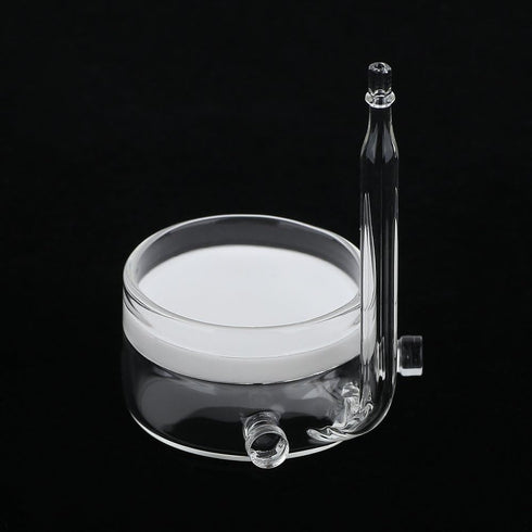 CO2 Diffuser Glass Reactor with U Shape Connecting Tube for Pollen Aquarium Plants Tank