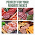 2 Inches 20 Inches, 3 Summer 25 Count Pack LEM Products Clear Fibrous Casings, x Non-Edible Sausage Casings, Stuffs