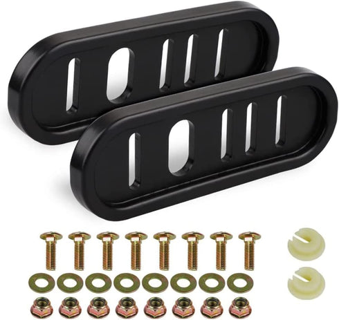 Snowblower Slide Shoes 490-241-0010 Skid Shoe (2 Pack) with Mounting Hardware for Universal MTD