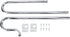Aquarium Inflow Pipe - Lily Pipe Stainless Steel Surface Skimmer, Durable Outflow Oil-Film Filter Pipe (16/22mm)