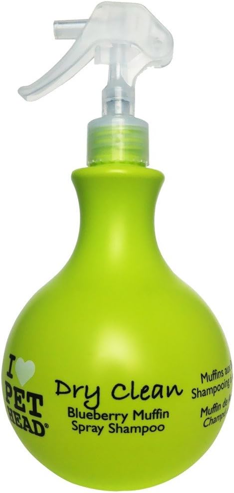 The Company of Animals Fetch for Pets Dry Clean Spray, 15.2oz Blueberry Muffin, Multi-colored