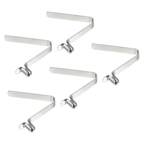PATIKIL Kayak Paddle Snaps, 8x5mm, 5 Pack Steel Hollow Button Locking Tube for Camping