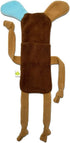 Cate & Levi Dog Toy Water Bottle Cruncher, No Squeaker Quiet, Durable Bottle Cover Dog Toy