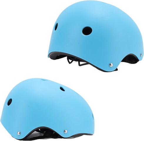 Kids Helmet Pad Set - Professional Adjustable Protective Gear for Skateboard, Bike, Knee, Elbow Pads, Wrist Guards