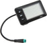 Tbest Electric Bike LCD Display - 36V 48V GD01 Waterproof Plug for 22.2mm Handlebar