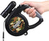 Best Dog Supplies Camping Dog Leash, 26ft/8M Camo Retractable Leash with Built-in Flashlight for Night Walks
