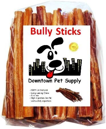 Downtown Pet Supply - Bully Sticks for Dogs - Dog Dental Treats