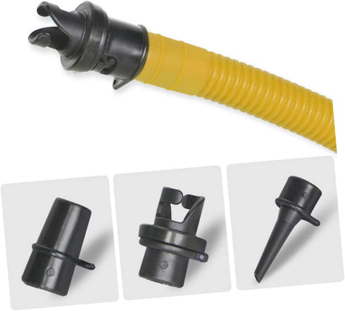 LIOOBO 9 Inches Inflatable Pump for Boat Canoe Toy Foot Treading Air Pump Inflator Random Color