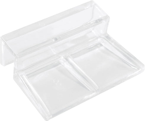 12 Pack Aquarium Lid Clips, DIY Aquarium Lid Holder, Clear Acrylic Fish Tank Support for 8MM Glass