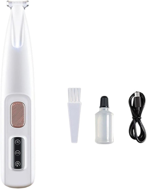 Vdaxvme Quiet Electric Pet Clippers with Ceramic Cutting Trimmers Body for Dog Paws
