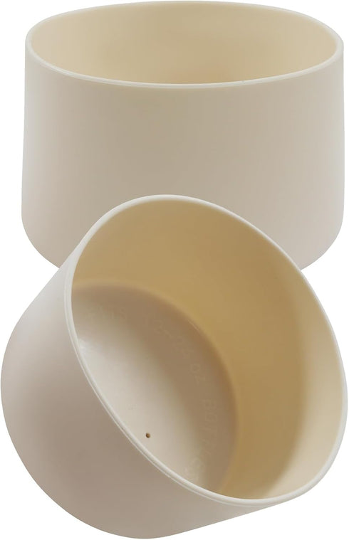Seimneire 2Pcs 24oz, 2.88 Inch Silicagel Boot Water Bottle Protector for Owala Cream Anti-Slip Base Cover, Compatible