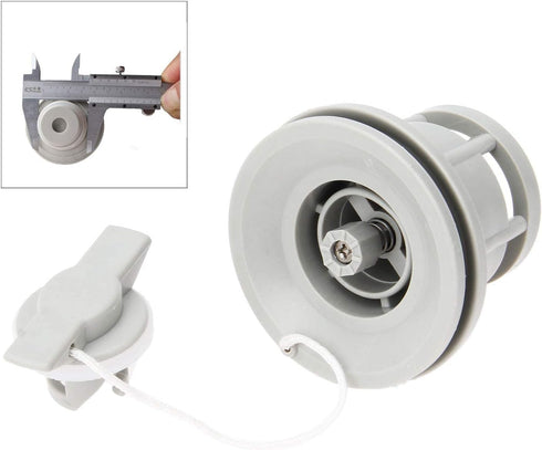 MUXSAM Kayak Boat Air Valve, Double Seal Air Plugs, Air Gas Valve Cap Replacements for Inflatable Kayak Canoe Rafts