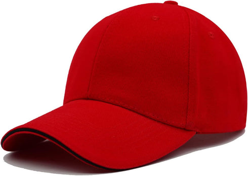 YOLAI Summer Casual Mens and Womens Fashion Sunscreen Baseball Caps Solid Color Hats