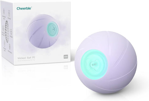 Cheerble Smart Interactive Dog Toy - Wicked Ball, Automatic Moving Bouncing Ball for Medium Large Dogs