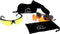 Walker's Sport Glasses with 4 Interchangeable Lenses - Impact-Resistant Hunting Shooting Eye Safety Combo Kit