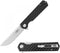 GANZO Firebird FH11 Pocket Folding Knife, D2 Steel Flip Blade with Carbon Fiber Handle for Hunting Camping