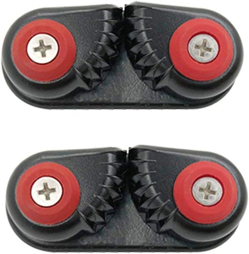 Lixada 2PCS Aluminum Cam Cleats for Kayak, Canoe, Sailing, Fast Entry Boat Dinghy Cleats