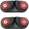Lixada 2PCS Aluminum Cam Cleats for Kayak, Canoe, Sailing, Fast Entry Boat Dinghy Cleats