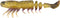 Generic Fishing Lure pslb35 Soft Plastic Shrimp 3.5 Inch 3 per Pack Loose