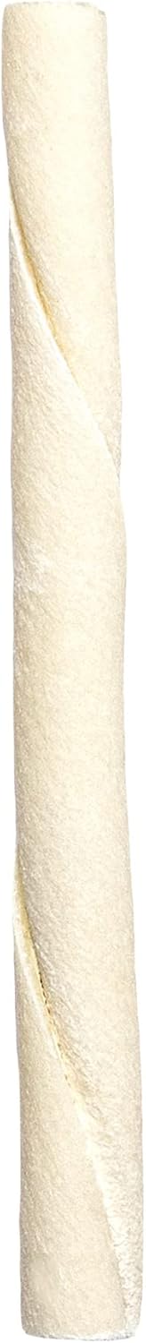 Pet Factory Beefhide 5" Twist Sticks Dog Chew Treats - Natural Flavor, 25 Count/1 Pack