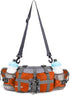 Outdoor Fanny Pack for Hiking, Camping, Biking - Waterproof Waist Pack with 2 Water Bottle Holders