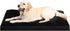 Dog Crate Bed Waterproof Deluxe Plush Dog Beds with Removable Washable Cover, Anti-Slip Bottom for Large, Medium,