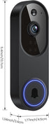 Crashirano 1080p 2.4G Wireless Cameras & Monitor Video Doorbell Camera for Home Security, Pet dog Monitor, Cloud