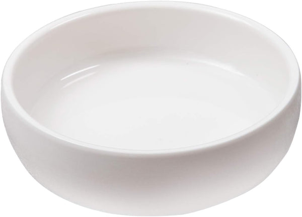 Classic Ceramic Pet Bowl for Cats, 12 Ounce Dish for Food and Water