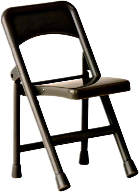 Black Folding Chair for Wrestling Action Figures
