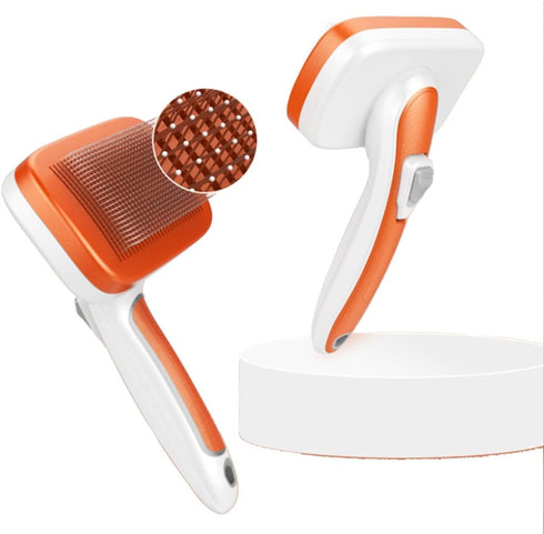 PET SELF-Cleaning Slicker Brush