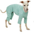 Basic Dog Pajamas in Pastel Mint, Durable and Elastic Dog Onesie Apparel for Large Dogs